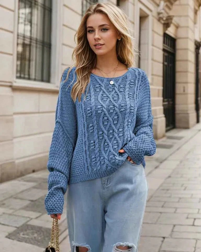 Dropped Shoulder Sweater