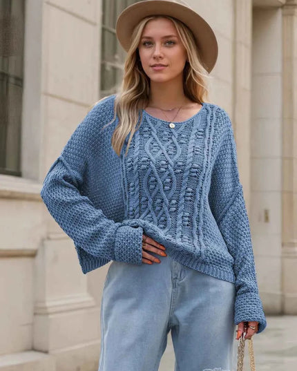 Dropped Shoulder Sweater