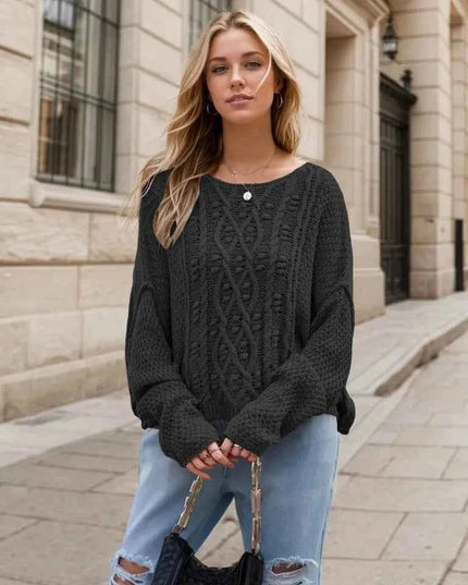 Dropped Shoulder Sweater