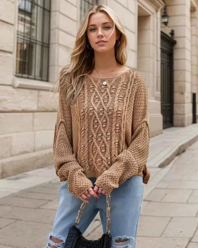 Dropped Shoulder Sweater