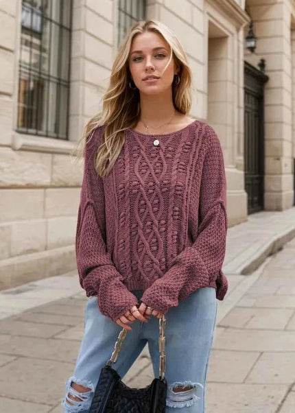 Dropped Shoulder Sweater