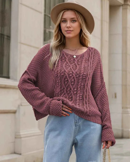 Dropped Shoulder Sweater