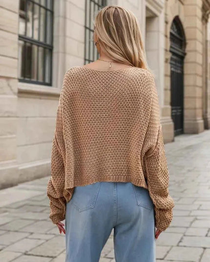 Dropped Shoulder Sweater