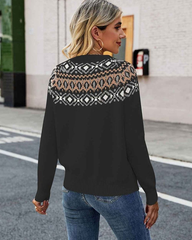 Raglan Sleeve Sweater