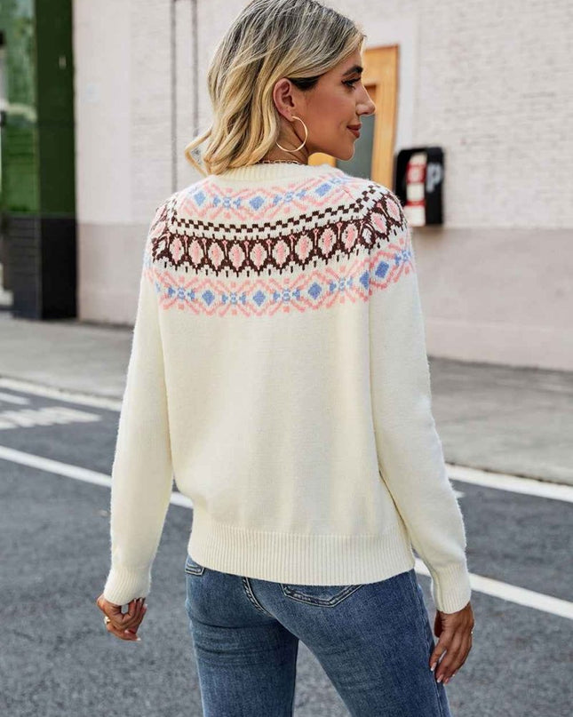 Raglan Sleeve Sweater
