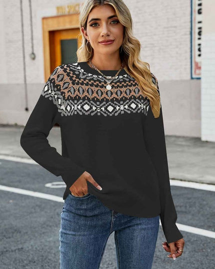 Raglan Sleeve Sweater