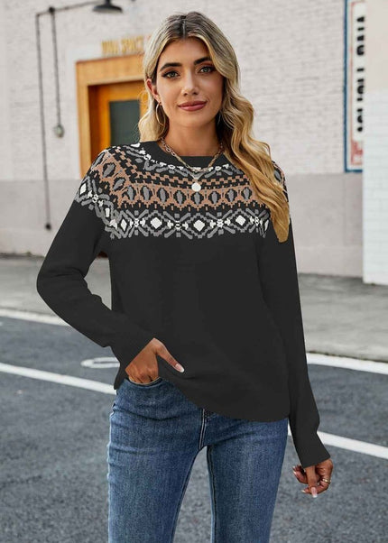 Raglan Sleeve Sweater
