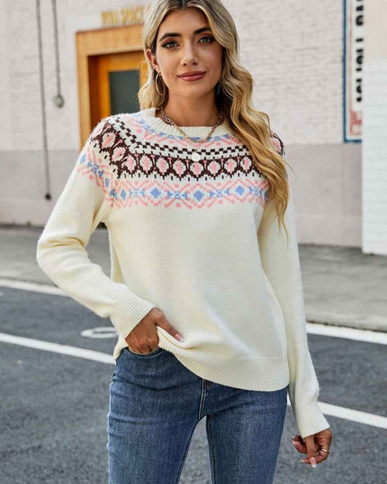Raglan Sleeve Sweater