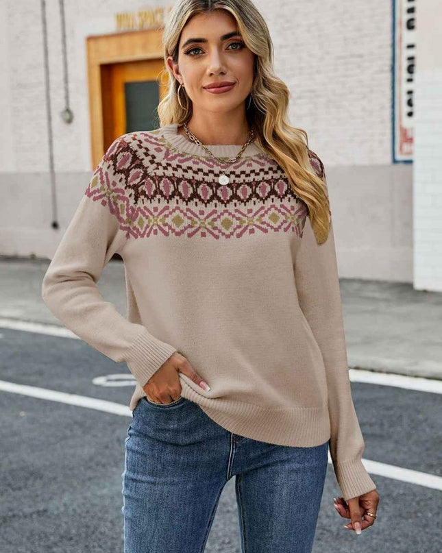 Raglan Sleeve Sweater