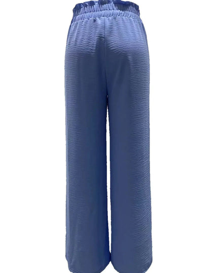 Slit Wide Leg Pants - Trendsi