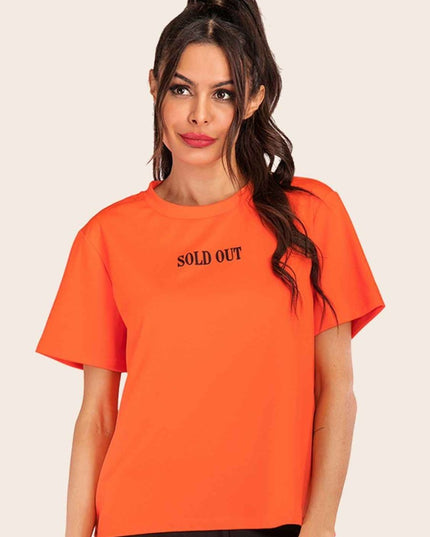 SOLD OUT Graphic Tee - Trendsi