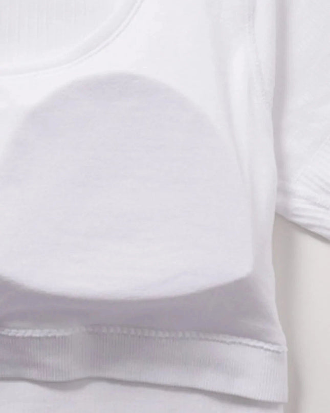 Square Neck Active T-Shirt with Detachable Chest Pads - Trendsi