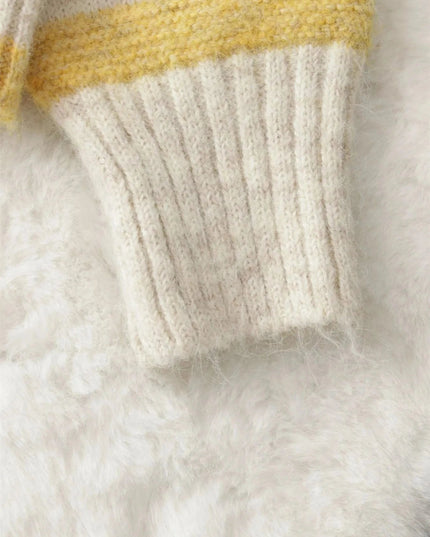 Striped Button - Up Cozy Cardigan - Trendsi