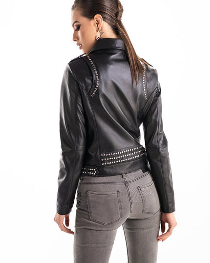 Stylish Men's Black Leather Jacket - Genuine Nappa Outerwear - Leather Jackets - Buy Me Fur Ltd