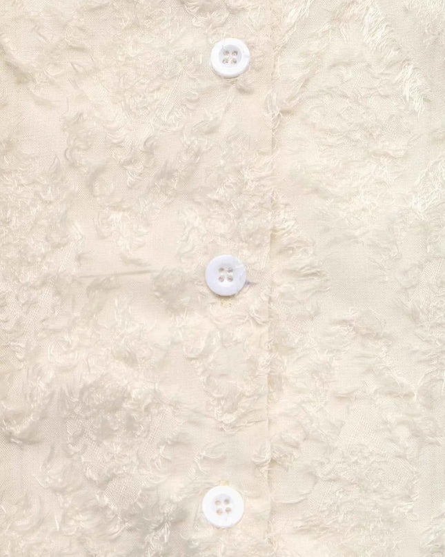 Textured Long Sleeve Shirt for Versatile Style and Comfort - Trendsi