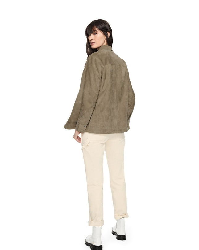 Ultra - Fine Suede Shirt Jacket - Women’s - OTD – ON THIS DAY