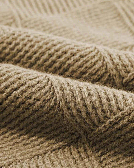 V - Neck Batwing Sleeve Sweater - Trendsi