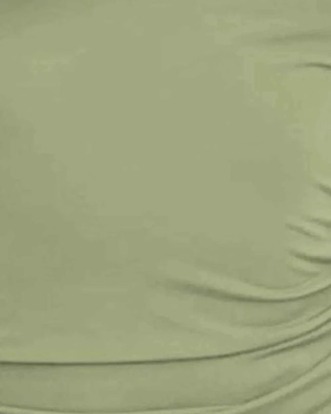 V - Neck Long Sleeve T-Shirt - Trendsi