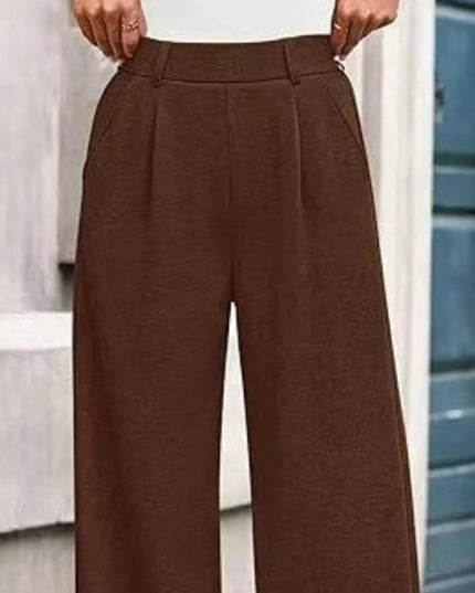 Wide - Leg Pants - Trendsi
