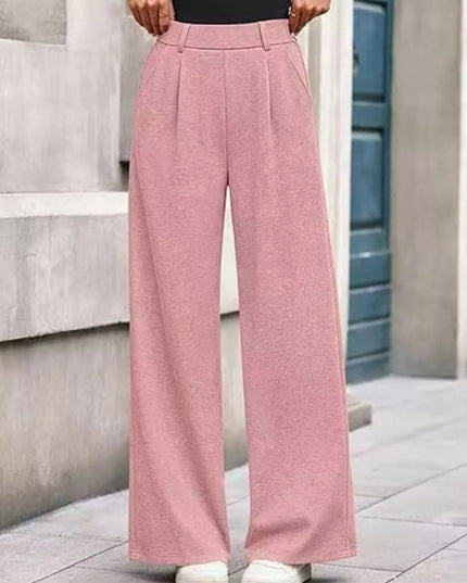 Wide - Leg Pants - Trendsi