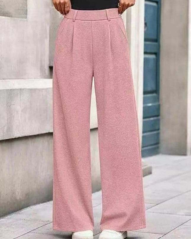 Wide - Leg Pants - Trendsi