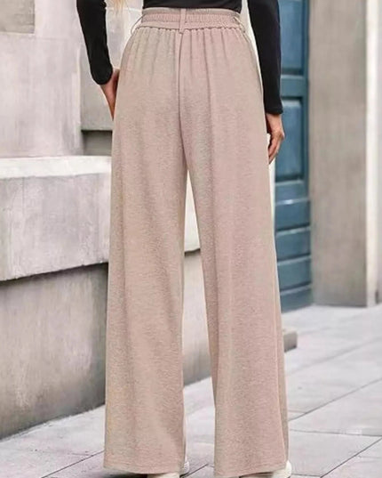 Wide - Leg Pants - Trendsi
