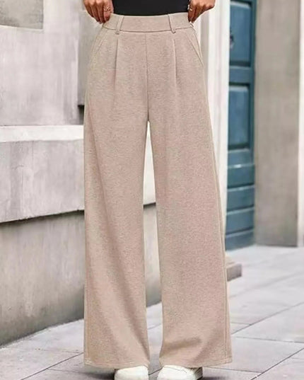Wide - Leg Pants - Trendsi