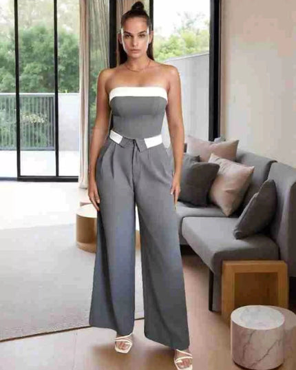 Wide Leg Pants - Trendsi