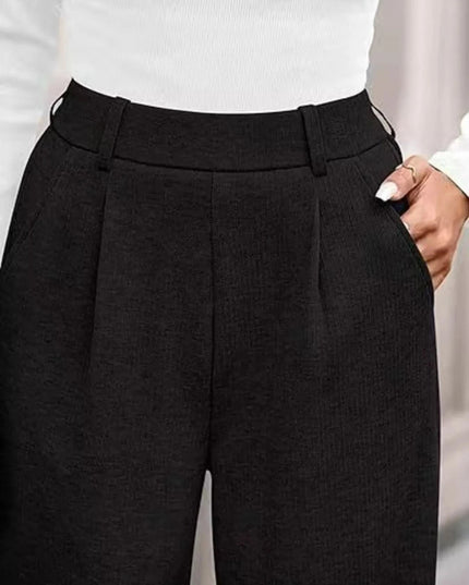 Wide - Leg Pants - Trendsi