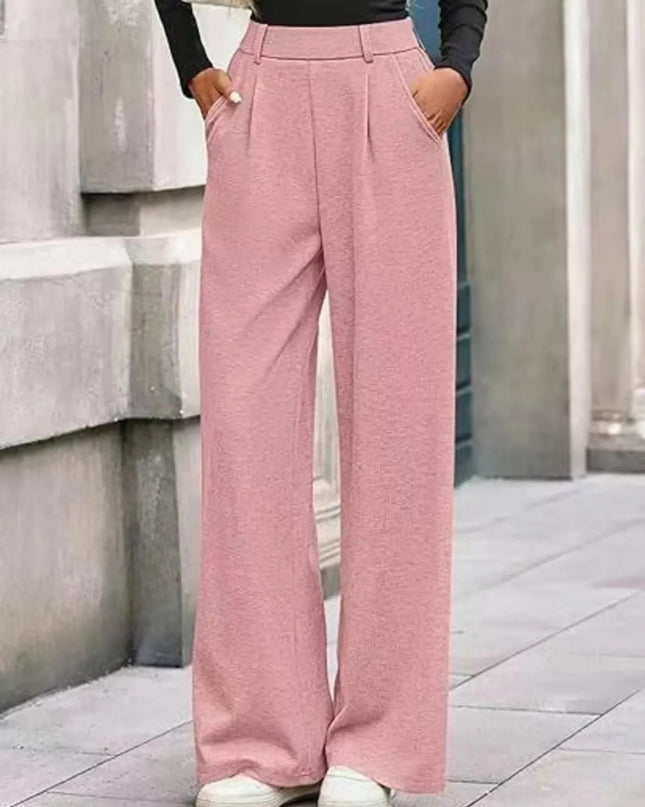 Wide - Leg Pants - Trendsi