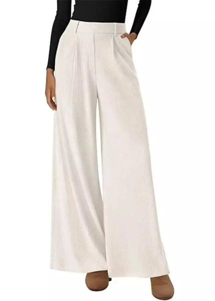 Wide - Leg Pants - Trendsi