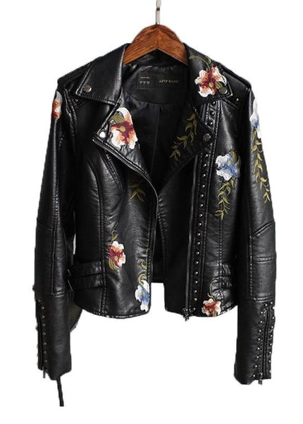Faux Leather Jacket