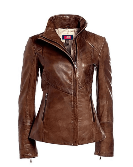 Womens Arrah Leather Jacket - Womens Leather Jacket - Inland Leather Co