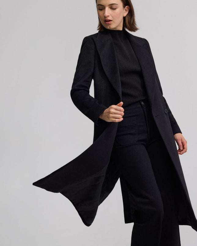 Women’s Classic Grey Wool Coat – Warm Winter Outerwear - n/a - NOVEMBER28