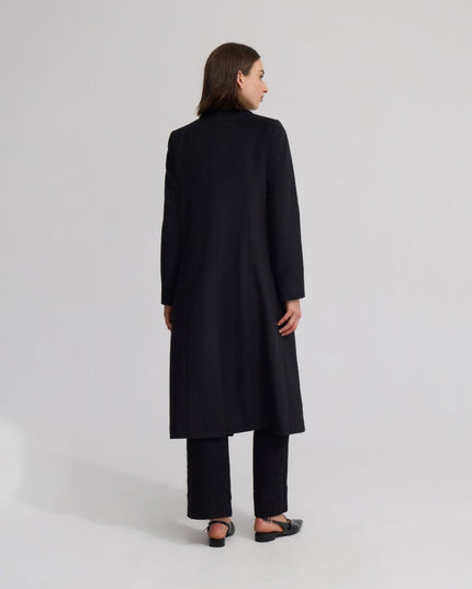 Women’s Classic Grey Wool Coat – Warm Winter Outerwear - n/a - NOVEMBER28