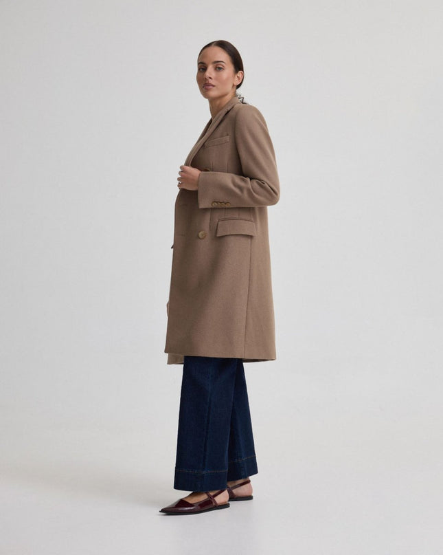 Women’s Classic Wool Coat – Elegant Winter Outerwear - n/a - NOVEMBER28