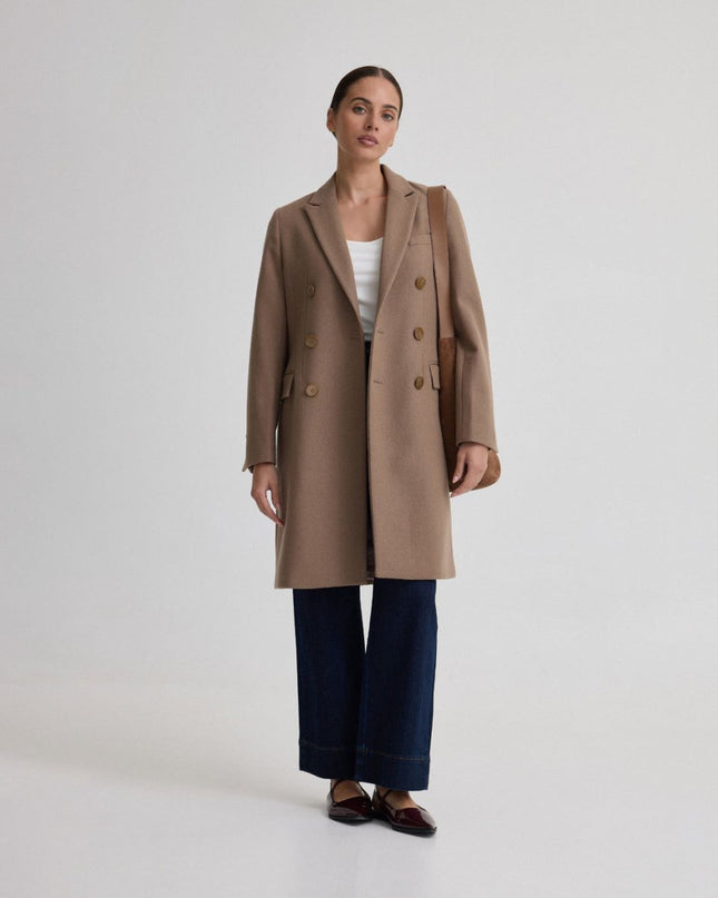 Women’s Classic Wool Coat – Elegant Winter Outerwear - n/a - NOVEMBER28