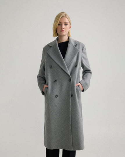 Women’s Classic Wool Coat for Women – Warm Winter Outerwear - n/a - NOVEMBER28