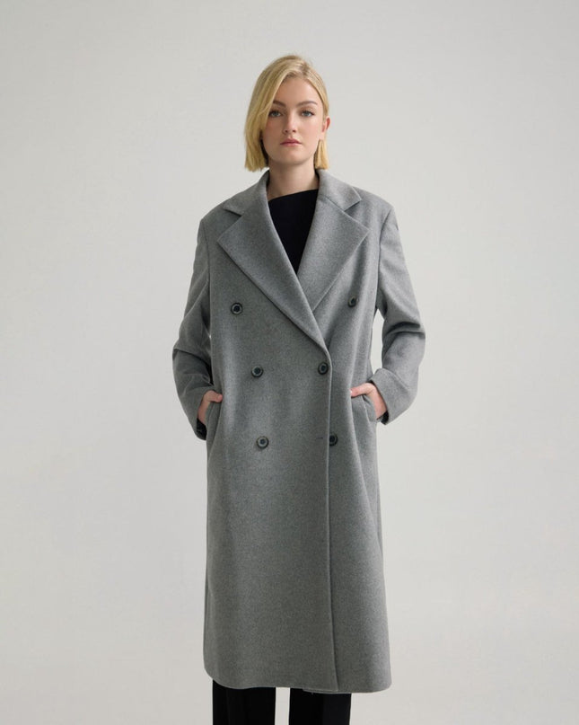 Women’s Classic Wool Coat for Women – Warm Winter Outerwear - n/a - NOVEMBER28