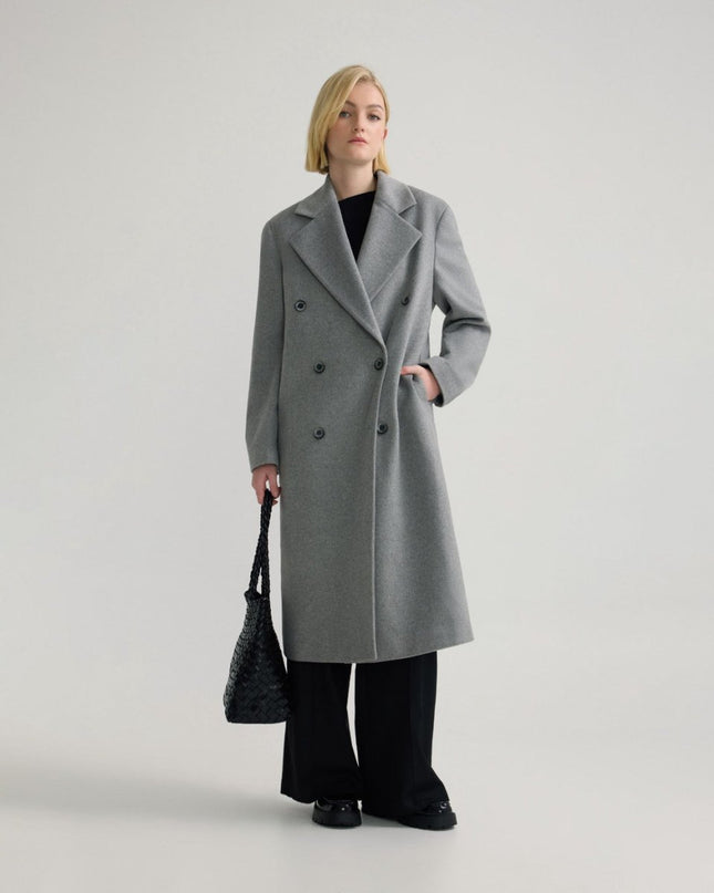 Women’s Classic Wool Coat for Women – Warm Winter Outerwear - n/a - NOVEMBER28