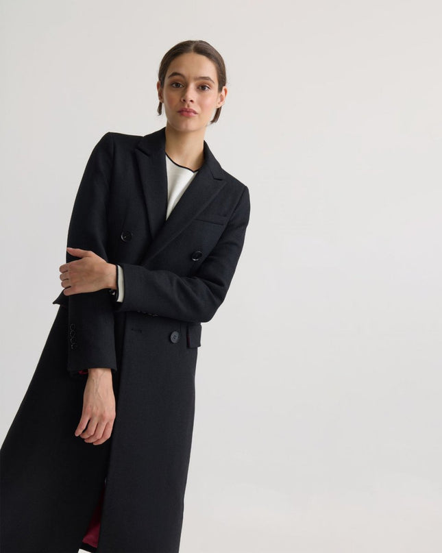 Women’s Classic Wool Coat – Warm Winter Outerwear - n/a - NOVEMBER28