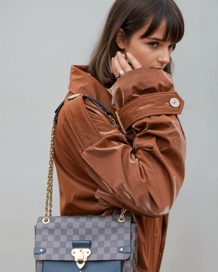 Women's Fashion Winter Trench Coat in Chocolate Brown - Stay Stylish and Warm - n/a - ZUBEK