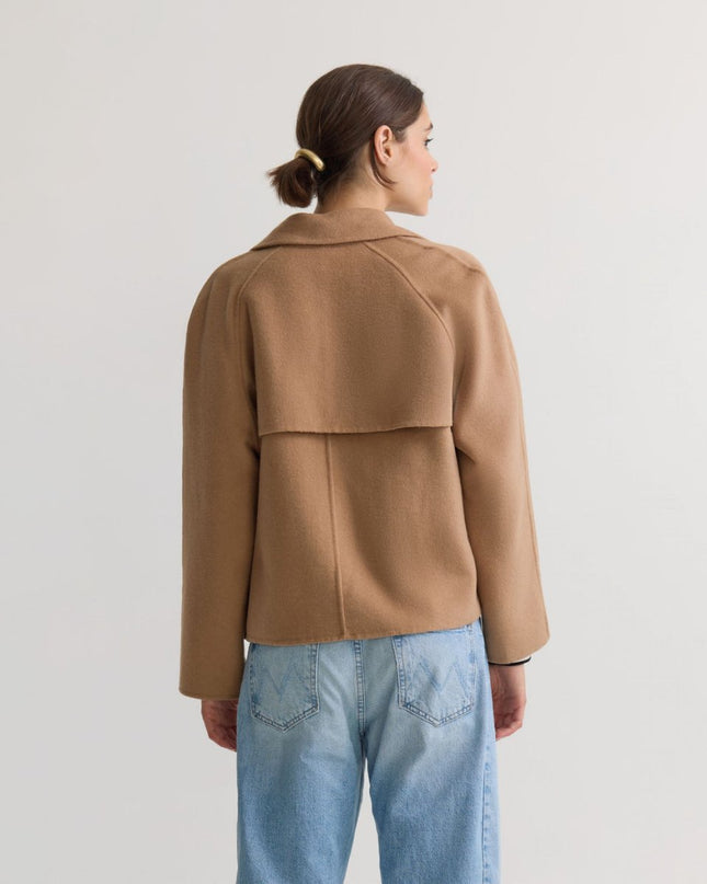 Women’s Grey Wool Blazer – Classic Tailored Jacket - n/a - NOVEMBER28