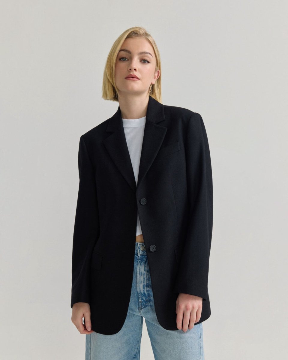 Women’s Grey Wool Coat – Classic Winter Outerwear - n/a - NOVEMBER28