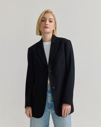 Women’s Grey Wool Coat – Classic Winter Outerwear - n/a - NOVEMBER28