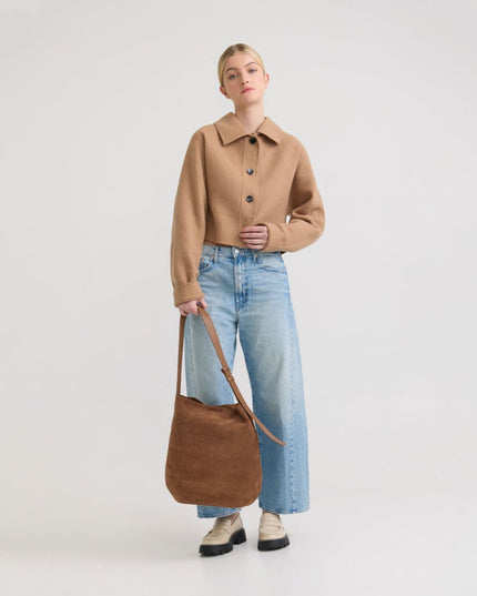 Women’s Grey Wool Jacket – Classic Winter Outerwear - n/a - NOVEMBER28