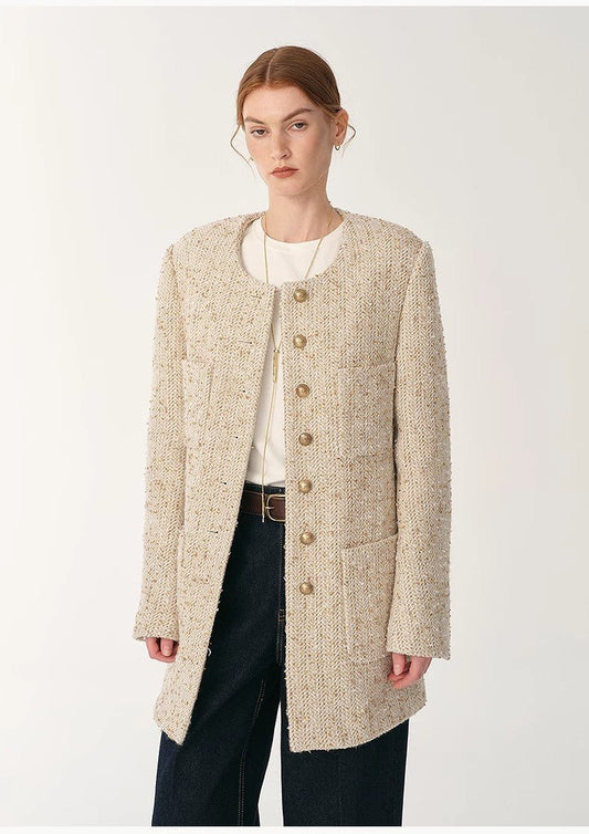 Heavy Wool Tweed Jacket