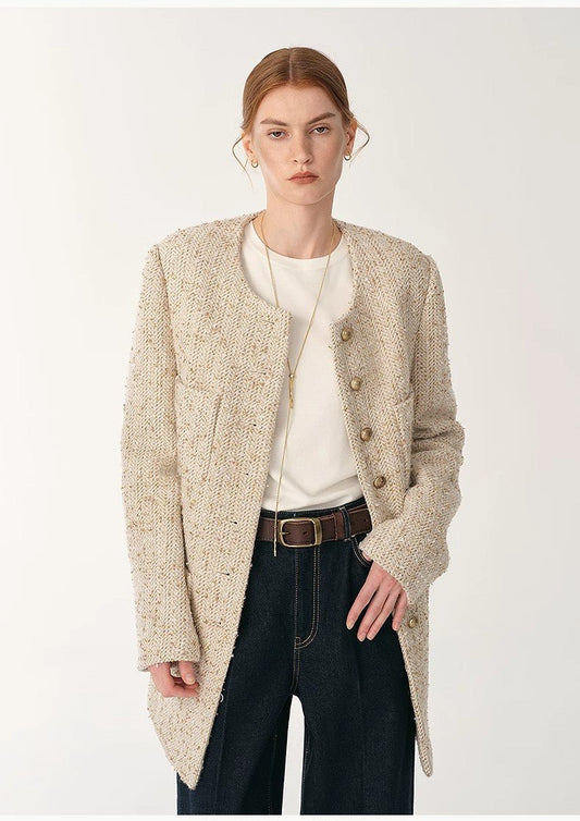 Heavy Wool Tweed Jacket