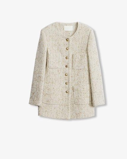 Heavy Wool Tweed Jacket