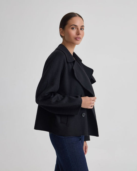 Women’s Wool Blazer – Classic Tailored Jacket - n/a - NOVEMBER28
